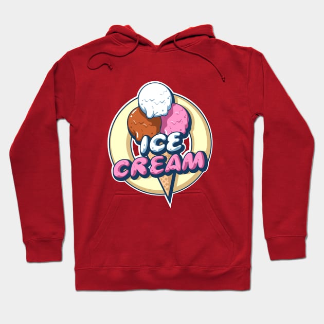 Ice cream Hoodie by UniqueDesignsCo